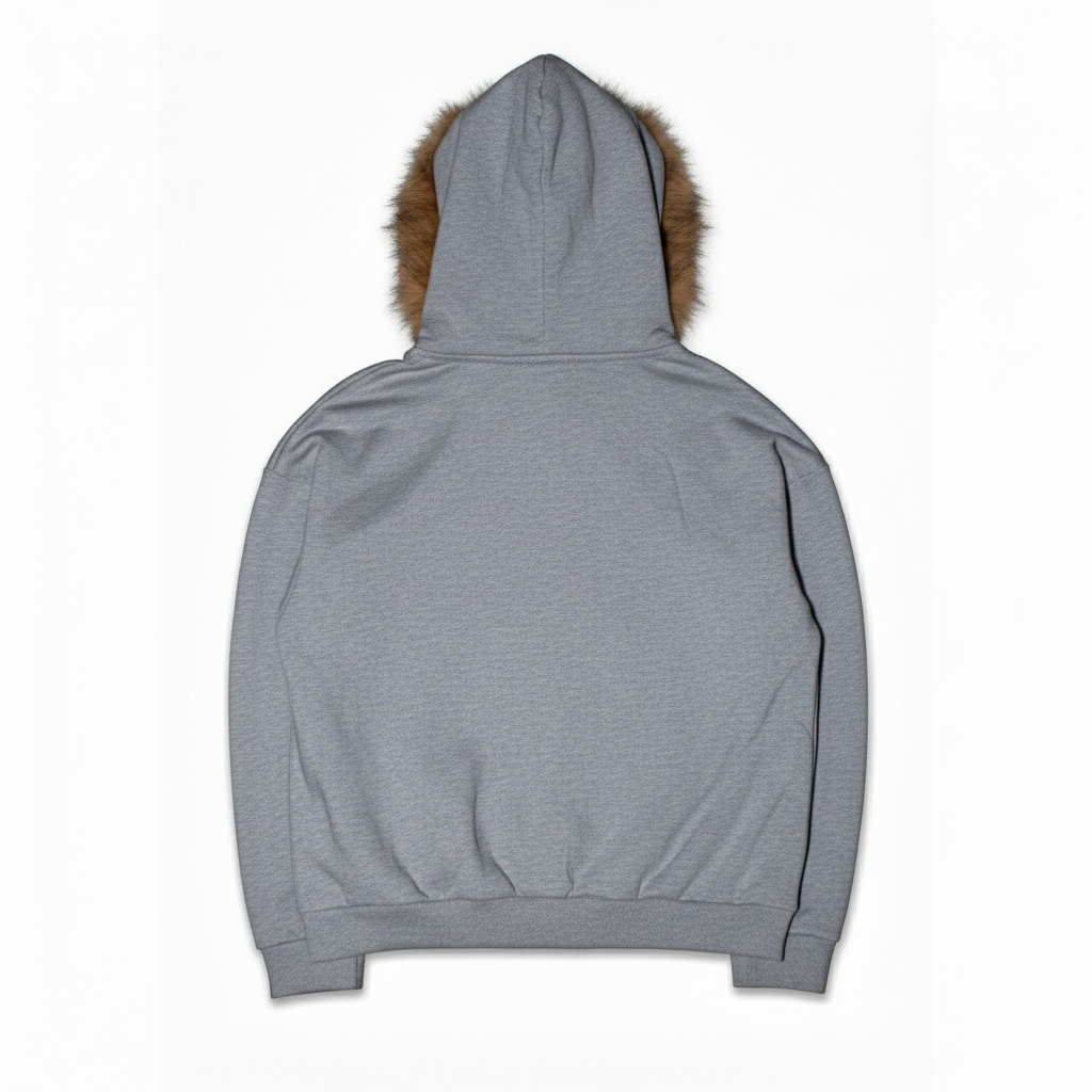 "KIILL" Fur Hood